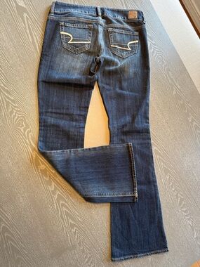 American Eagle Outfitters Dark Blue Bootcut Jeans
